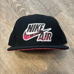 Nike Air pink splatter SnapBack